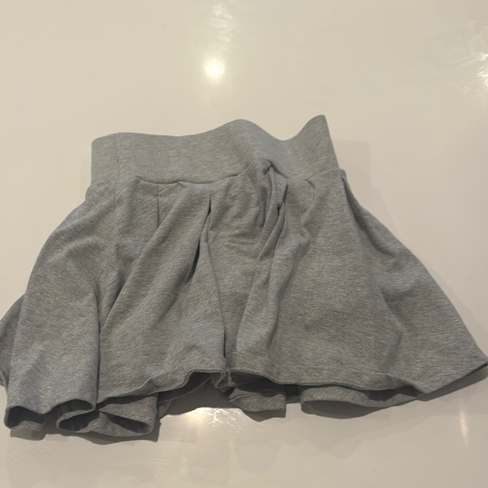 Wild Fable Gray Bubble Mini Skirt